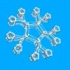 Stylish Snowflake Pendant